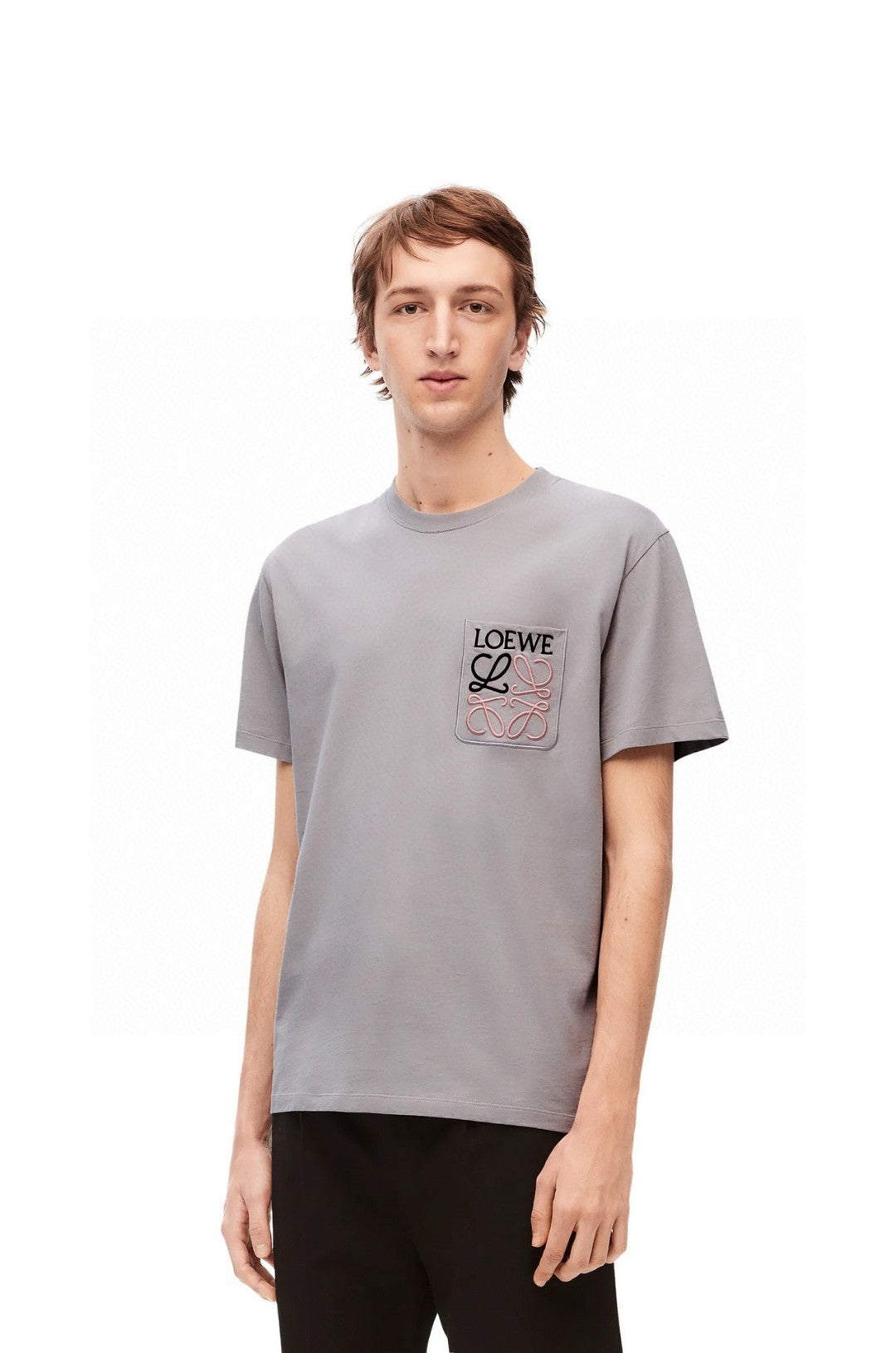 Loewe Pocket Logo T-Shirt in Beige