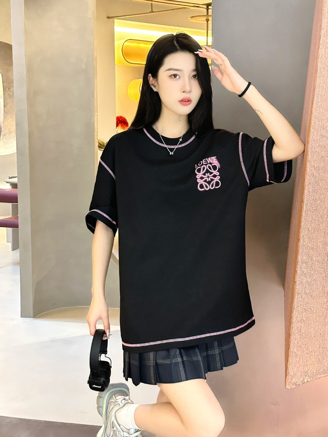 Loewe Black Logo T-Shirt