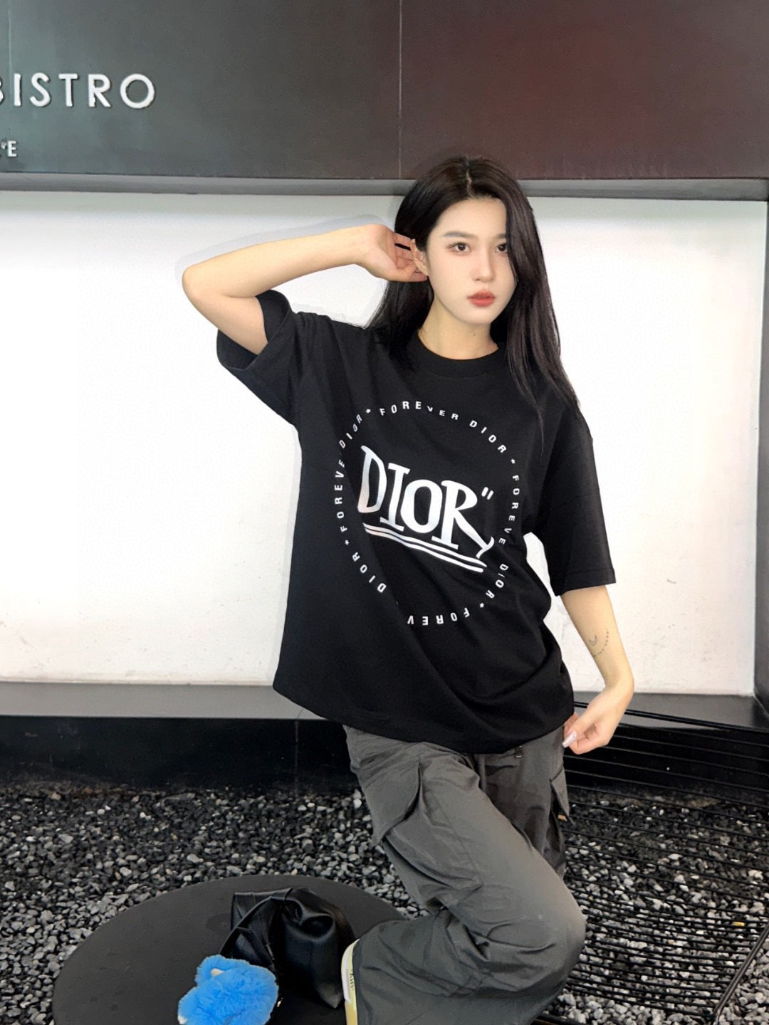 Dior "Forever Dior" T-Shirt (Black)