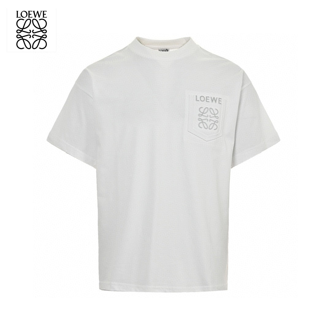 Loewe White Pocket Logo T-Shirt