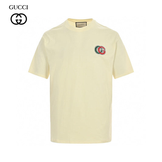 Gucci Interlocking GG Cream T-Shirt