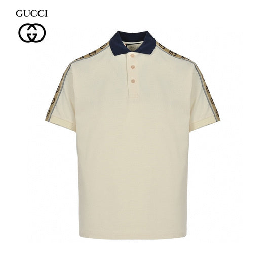 Gucci Polo Shirt with Logo Tape