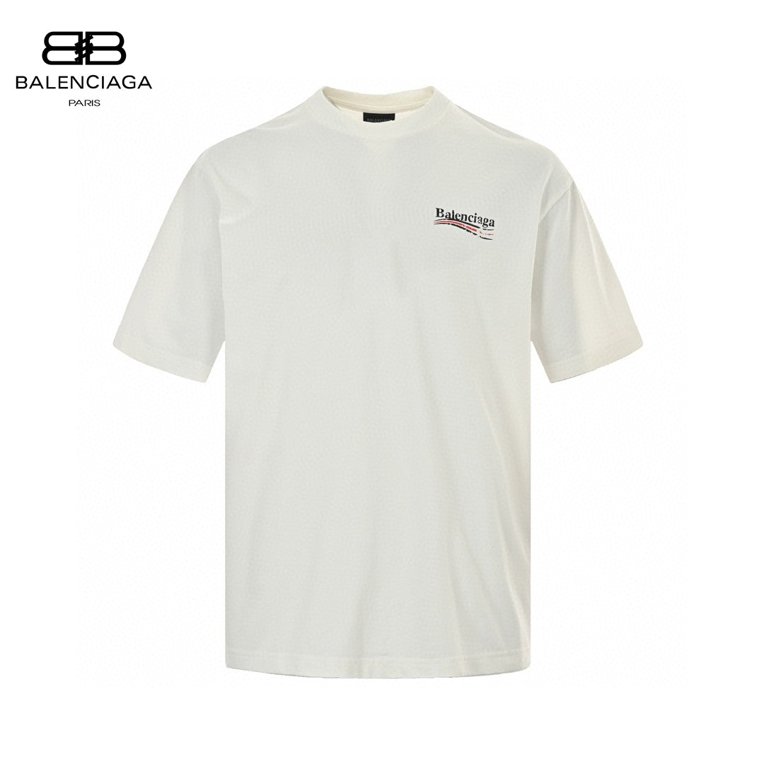 Balenciaga Political Campaign T-Shirt (White)