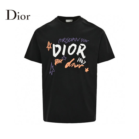 Dior Christian Dior Graphic Black T-Shirt