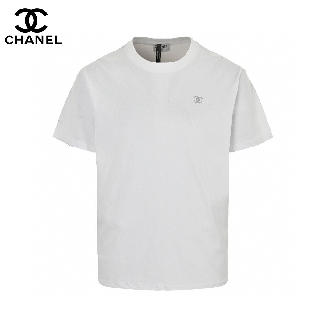 Chanel Classic Logo T-Shirt in White