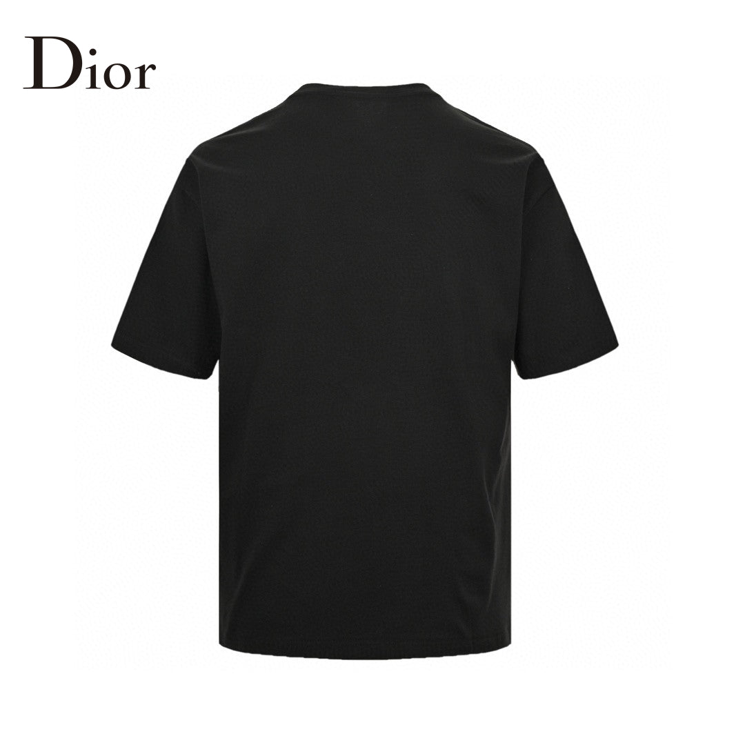 Dior Black T-Shirt with Bold Logo