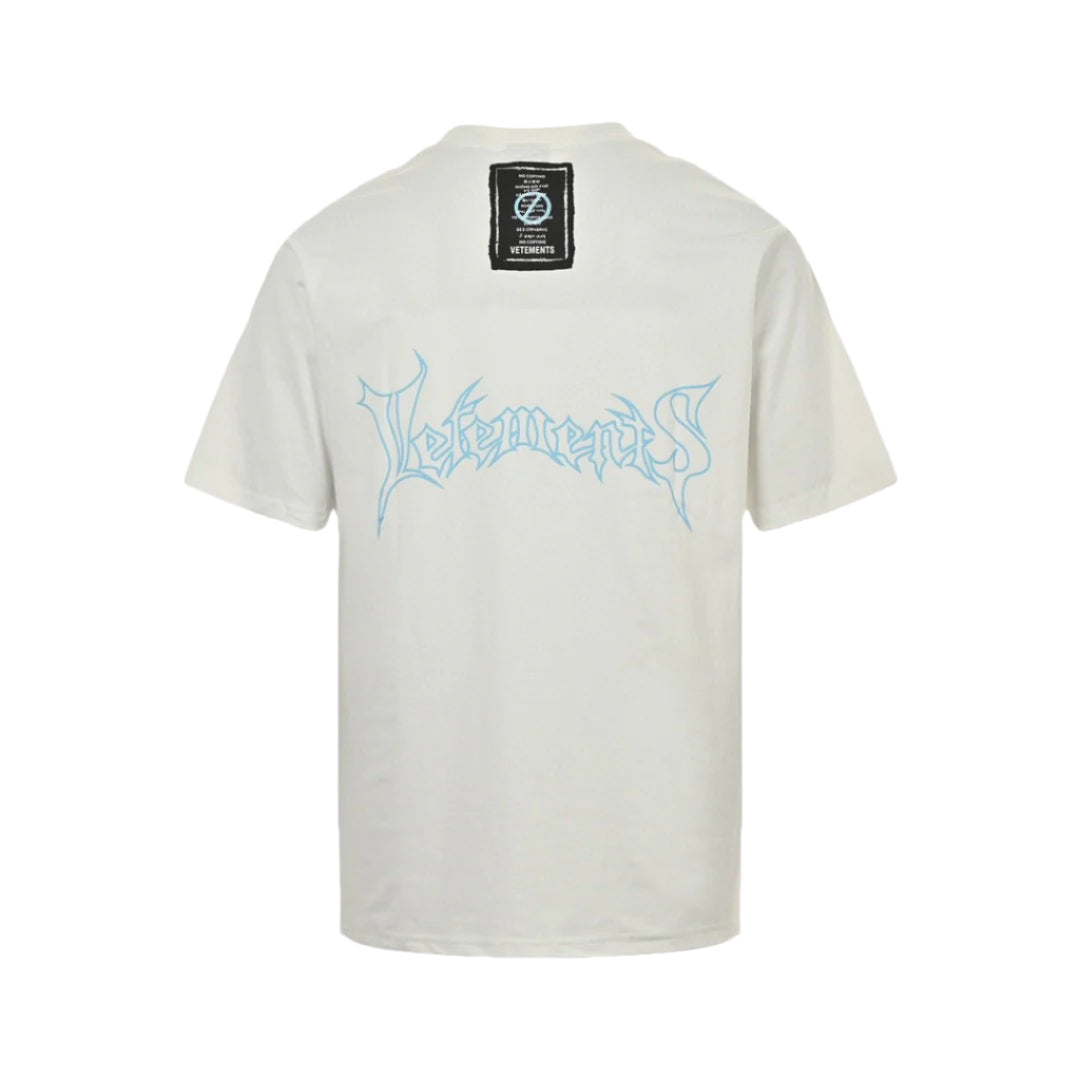 BALENCIAGA x VETEMENTS LOGO T-SHIRT WHITE