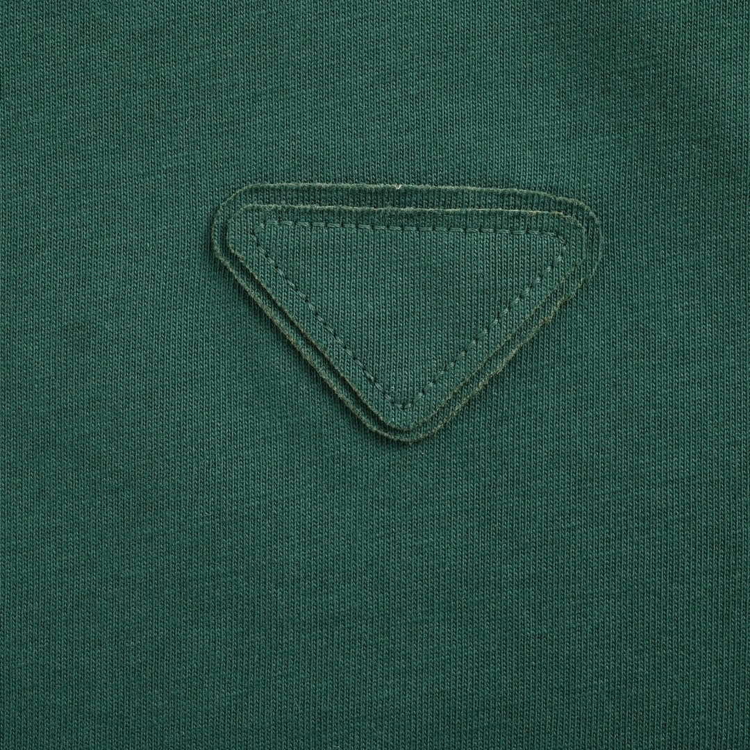 Prada Green Double Layer T-Shirt