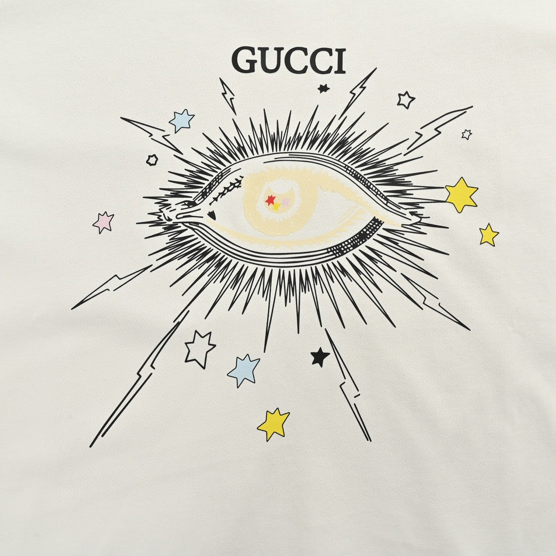 Gucci Mystical Eye Graphic T-Shirt