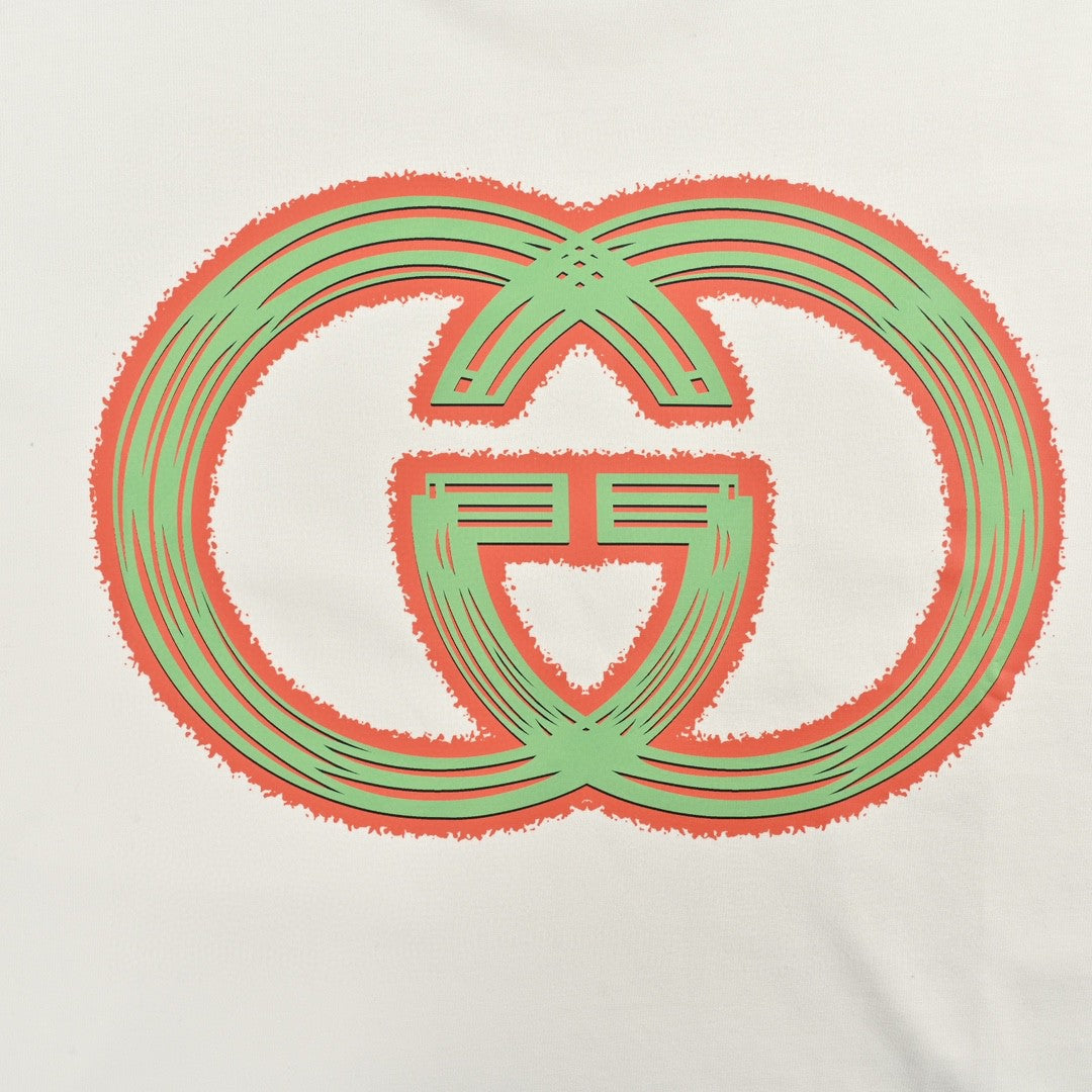 Gucci Multicolor Interlocking G Logo T-Shirt