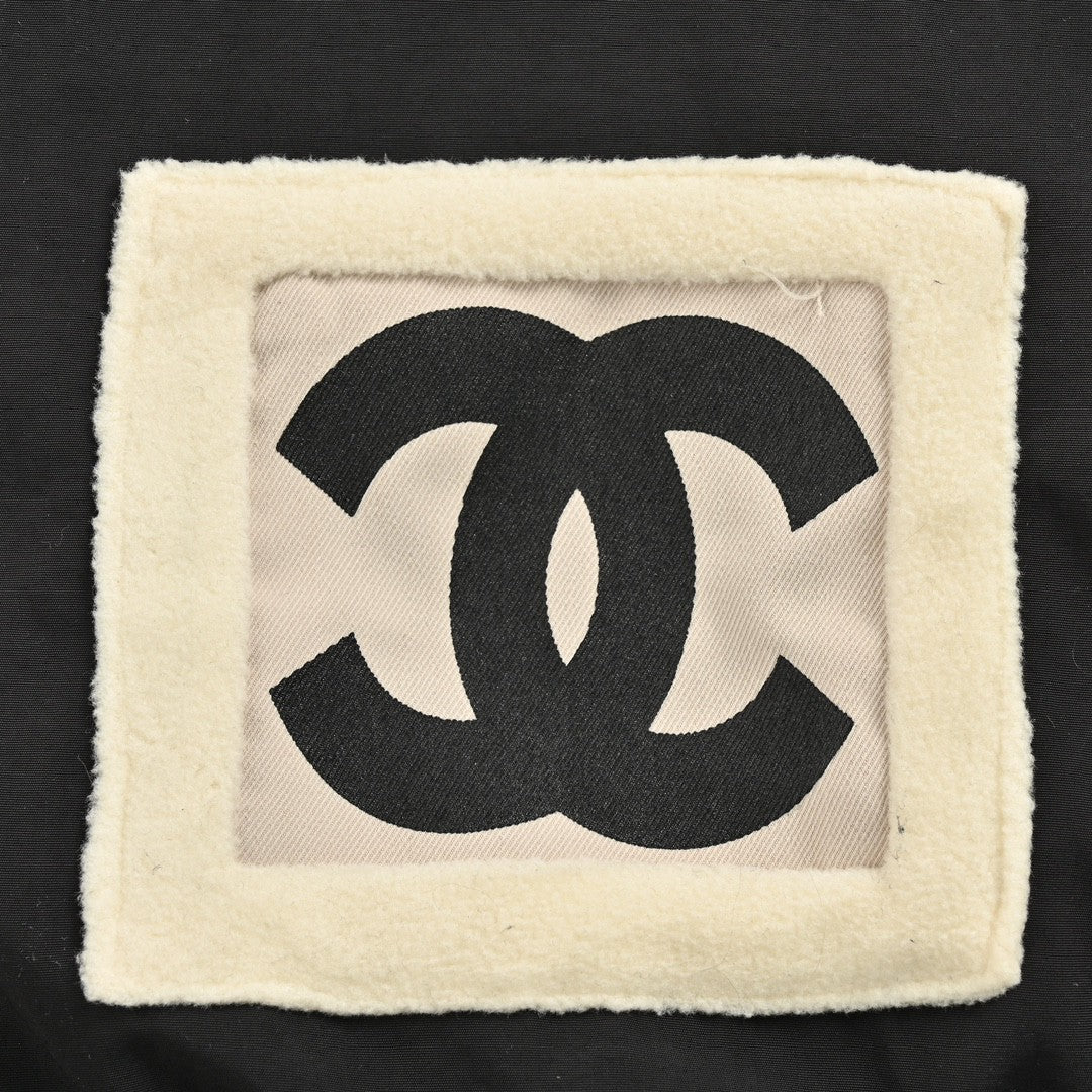 Chanel Two-Tone Hooded Jacket