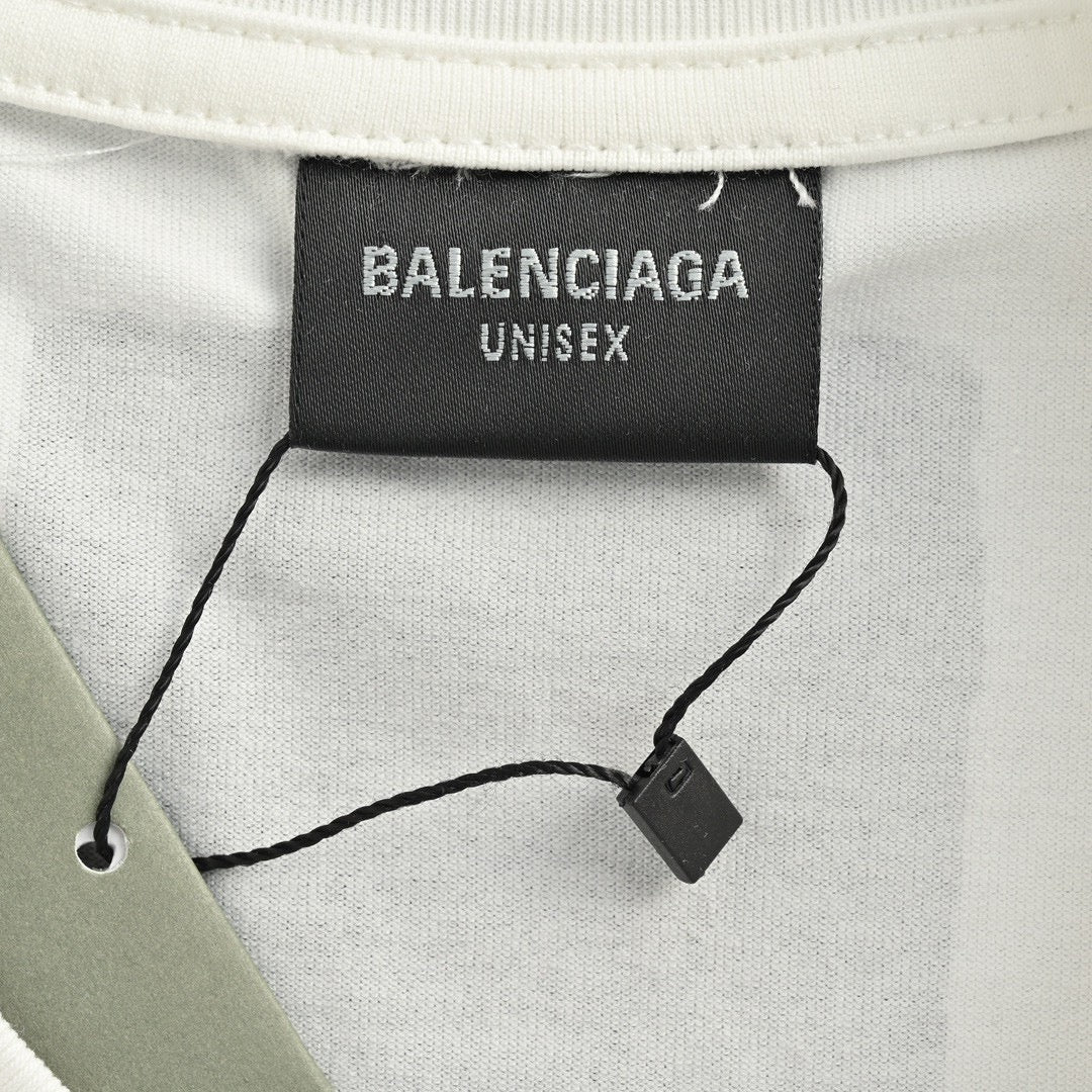 BALENCIAGA x VETEMENTS LOGO T-SHIRT WHITE