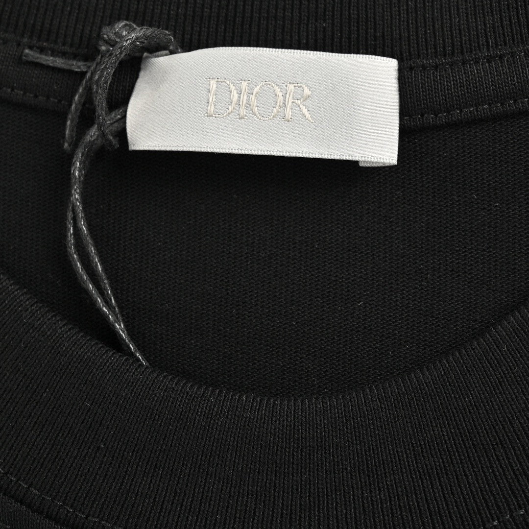 Dior Graffiti Logo T-Shirt in Black