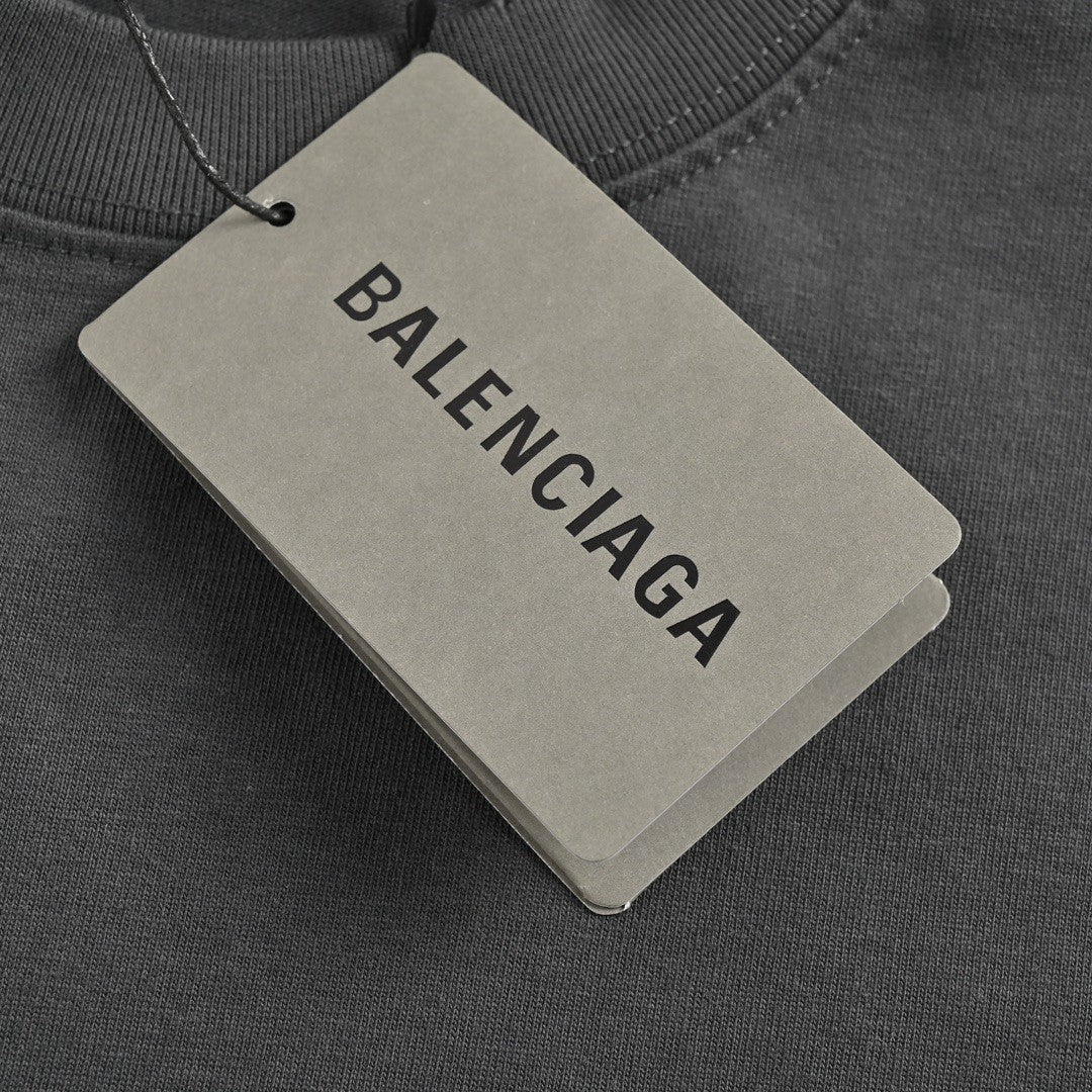 Balenciaga Political Campaign T-Shirt (Grey)