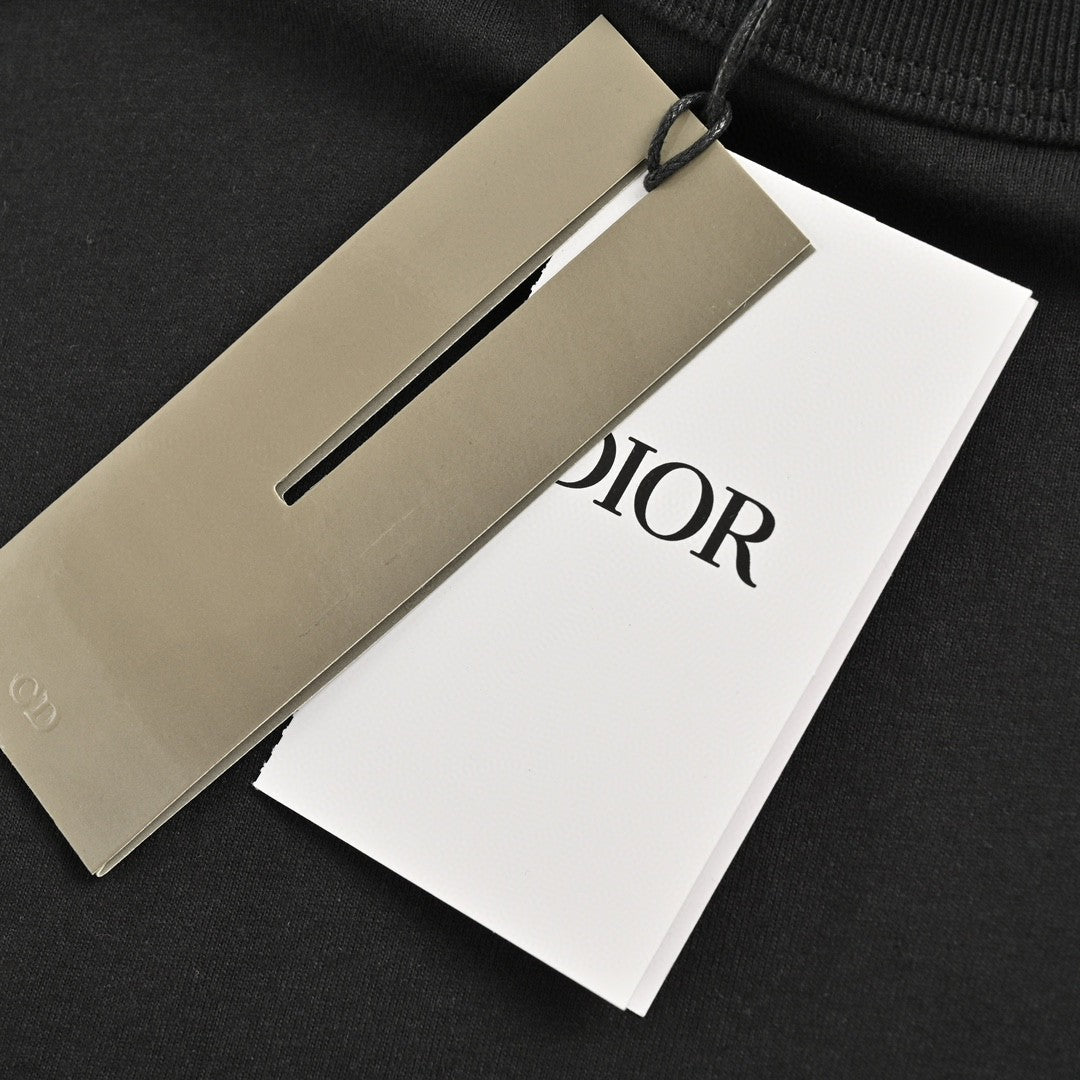 Dior T-Shirt - Multicolor Vertical Logo