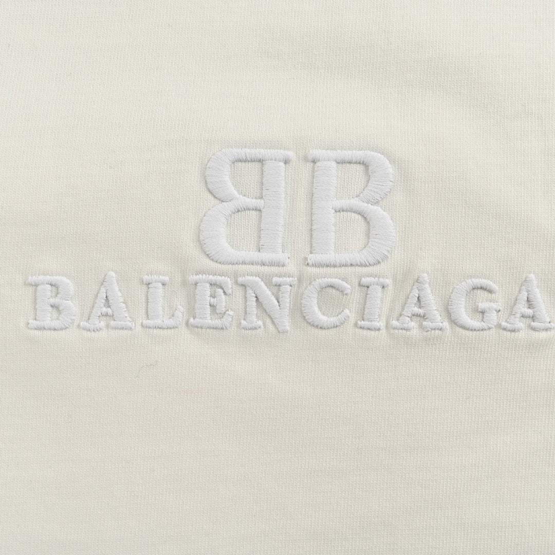 Balenciaga Fringe Hem T-Shirt