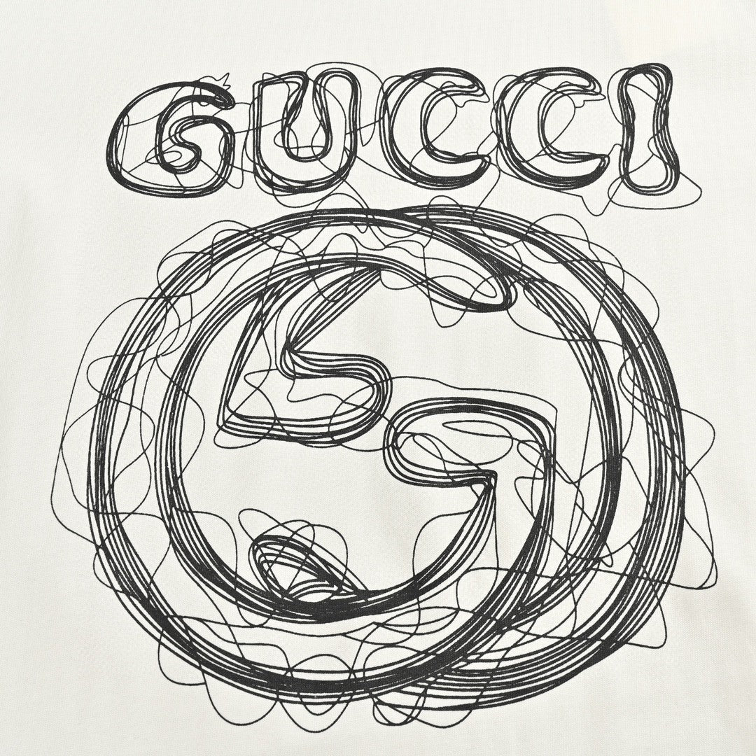 Gucci T-Shirt - Scribble Logo