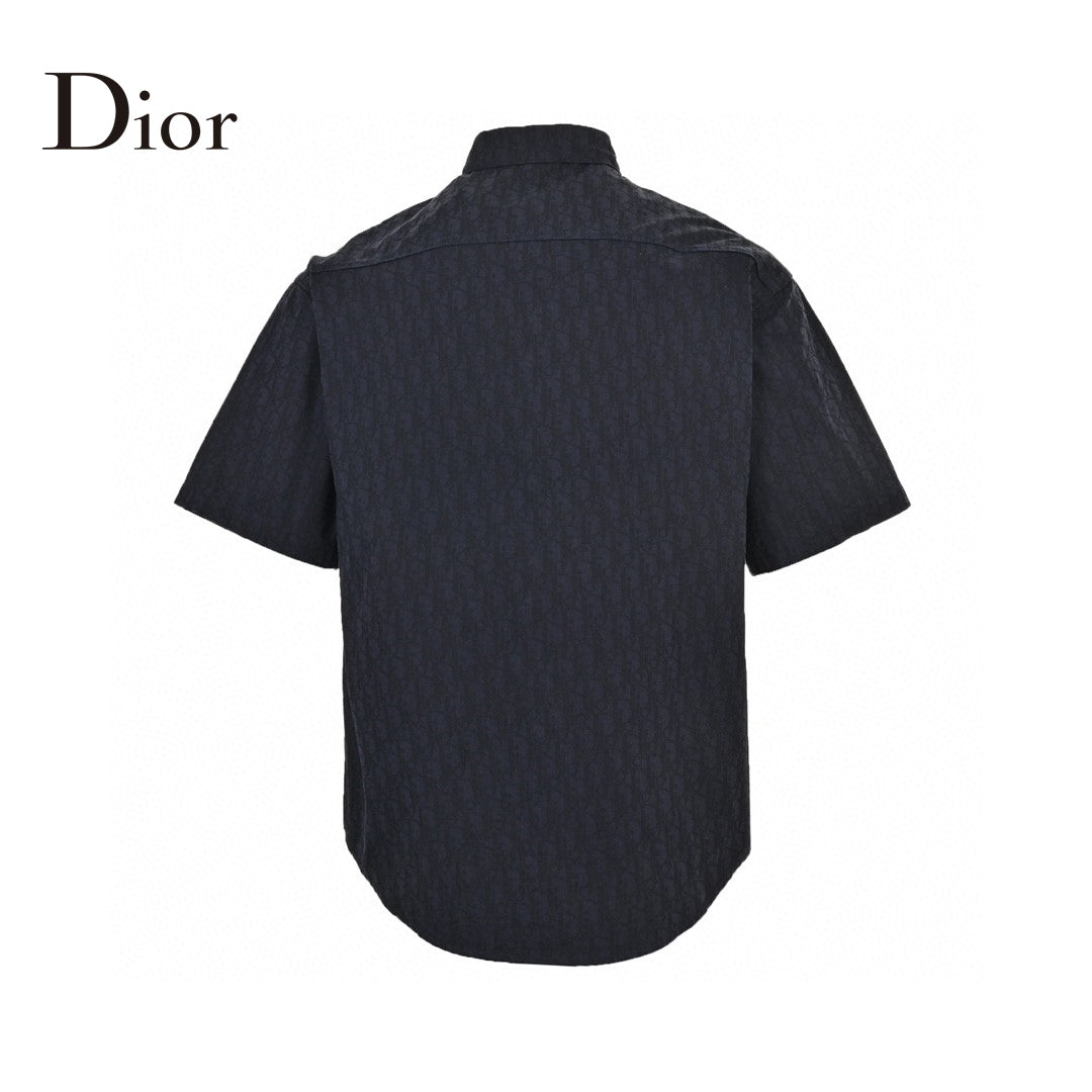 Dior Black Short-Sleeve Shirt