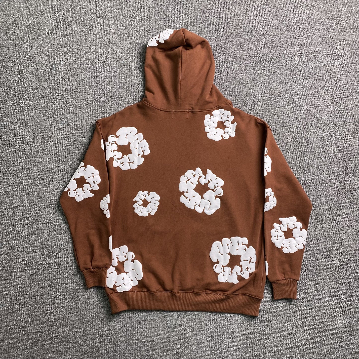 DENIM TEARS COTTON WREATH HOODIE BROWN