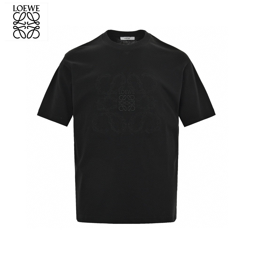 Loewe T-Shirt - Black Barbed Wire Graphic